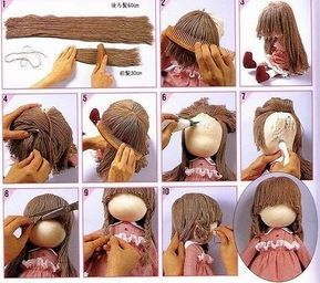peinados con muñecas