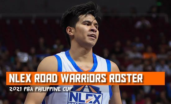 Here's the team's 15-man line up for - NLEX Road Warriors