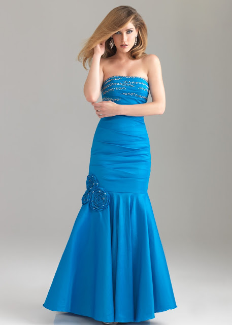 DressyBridal: Choose Blue Mermaid Prom Gowns to Stand Out of the Crowd