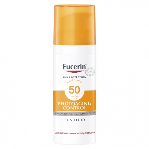  kem chong nang eucerin cho da kho Sun Fluid Photoaging Control SPF 50