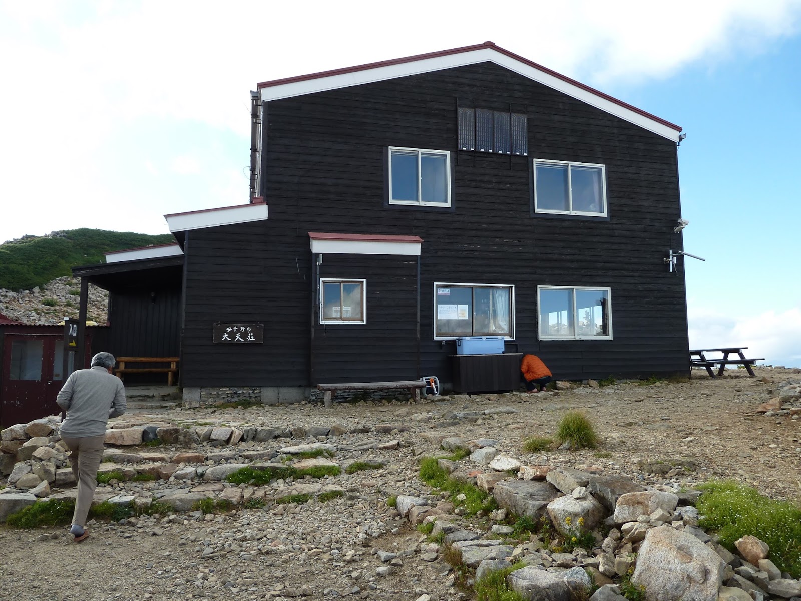 クライマー必見！！ 山小屋・テント場情報 大天井岳（おてんしょうだけ）