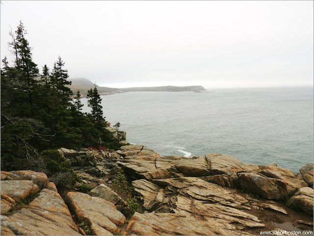 Otter Cliffs en el Parque Nacional Acadia, Maine