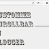 Customize the scroll bar (scrollbar) with JScrollPane
