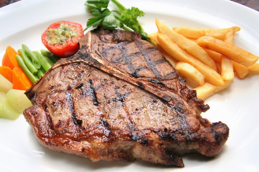 T Bone Steak (Restaurante Caribbean Quetzalteango) Restaurante