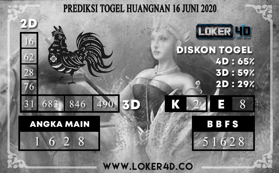 PREDIKSI TOGEL HUANGNAN 16 JUNI 2020