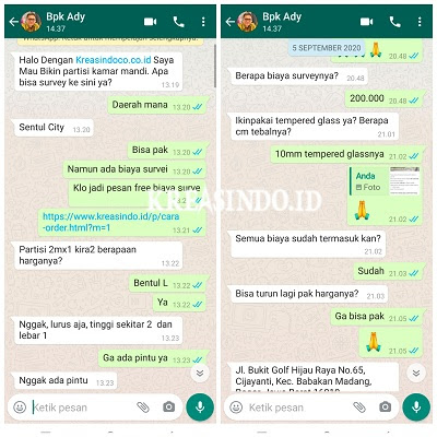Kaca Tempered pembatas kamar mandi pesanan Bpk Ady di Sentul City Bogor Kaca Tempered pembatas kamar mandi pesanan Bpk Ady di Sentul City Bogor