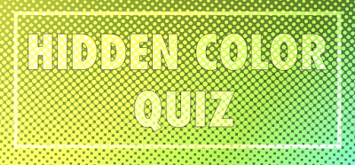 Quiz Diva Hidden Color Quiz