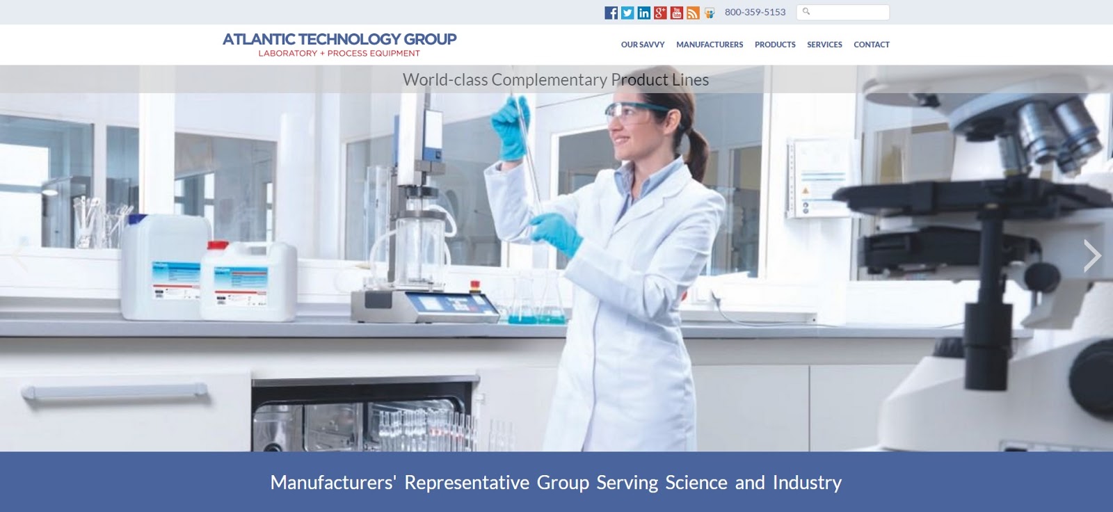 Atlantic Technology Group Launches New site The Laboratory and