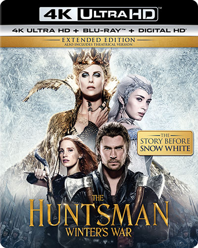 The Huntsman Winter's War (2016) Extended 2160p HDR BDRip Dual Audio Latino-Inglés [Subt. Esp] (Fantástico. Aventuras. Acción)
