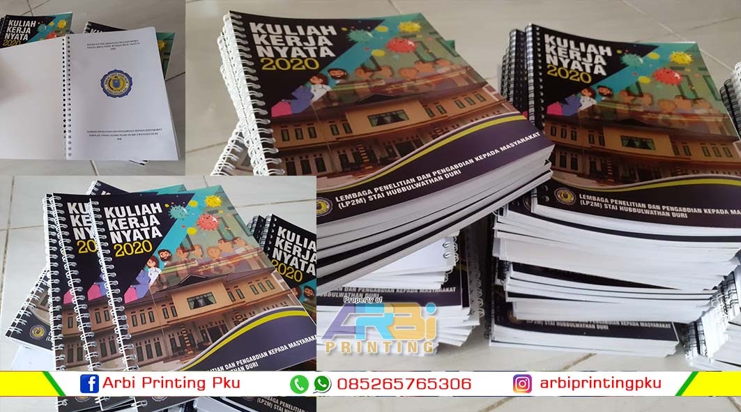 BUAT NOTEBOOK SEMINAR Arbi Printing  Shop