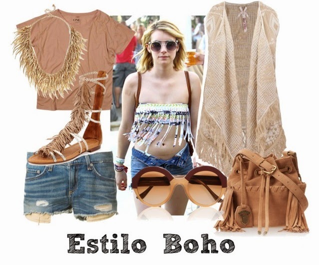 estilo, boho, flecos, fringe