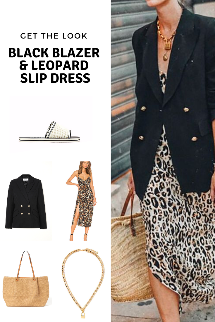 bp leopard slip dress