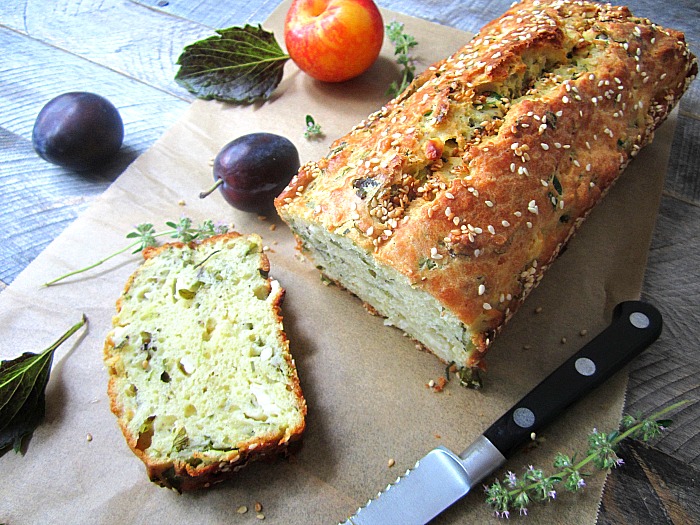 Clotilde's Feta & Herb Quick Bread