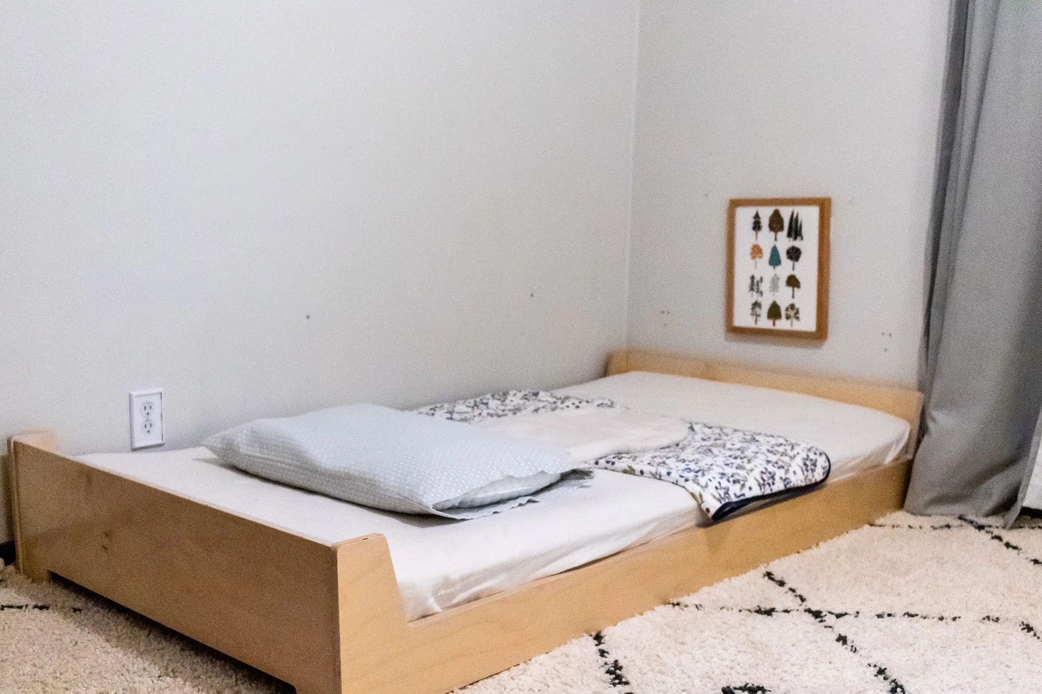 1-Year-Old Montessori Toddler Bedroom