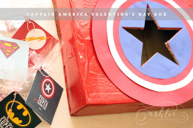 Valentines Day Card Super Hero Printable