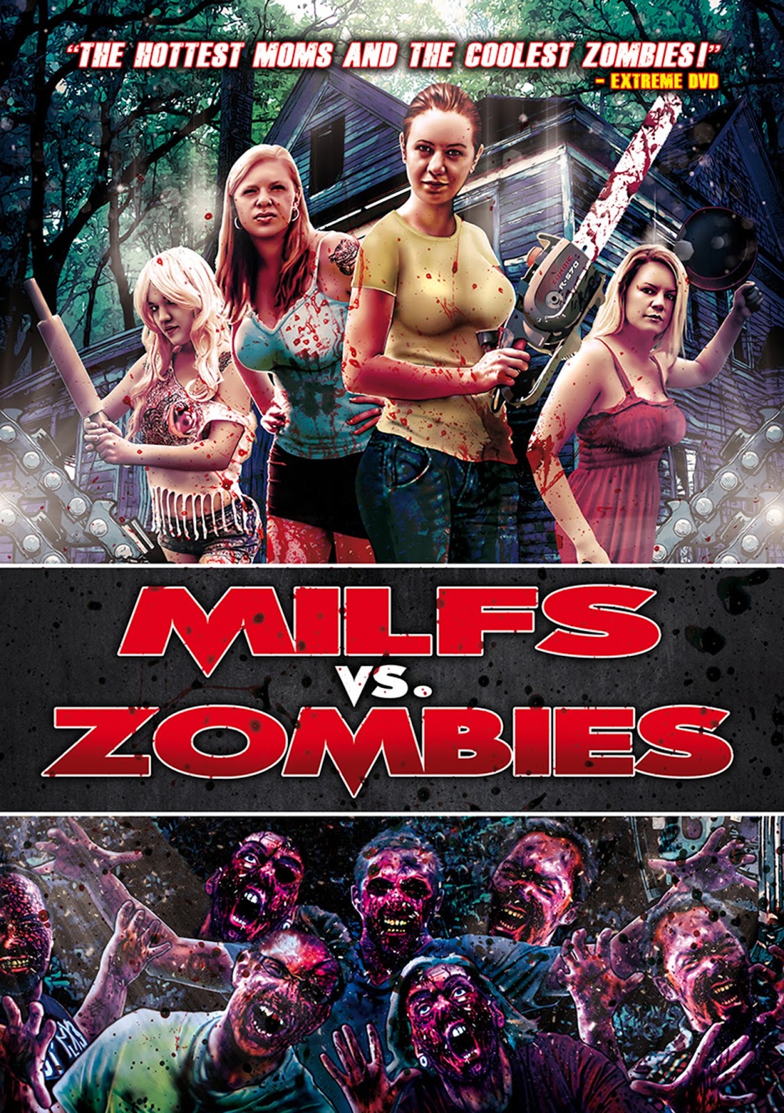 4 milfs vs zombies