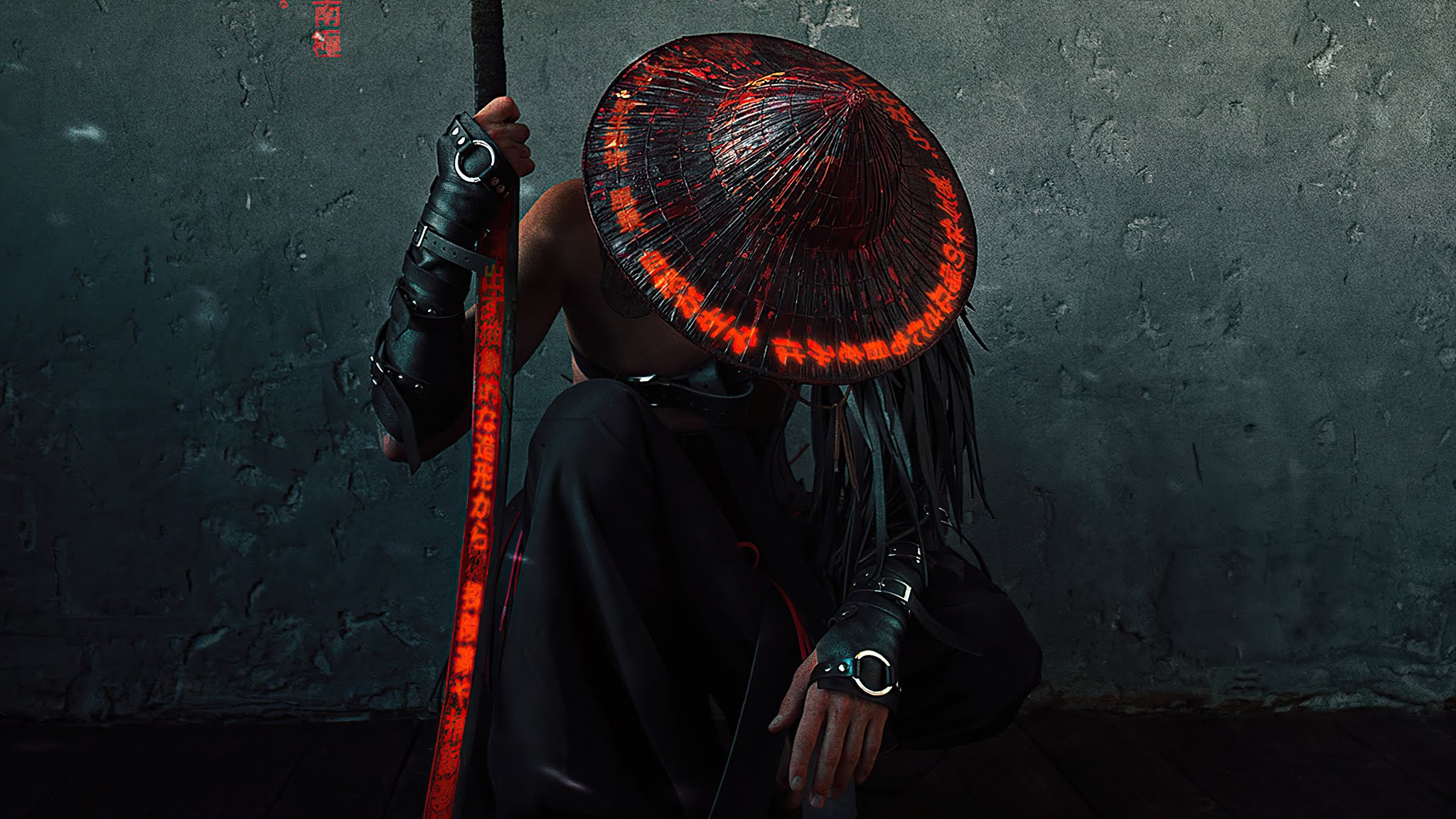 Cyberpunk samurai wallpaper фото 56