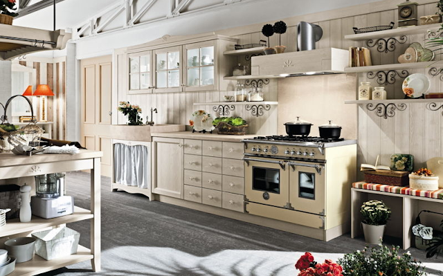 cocina beige