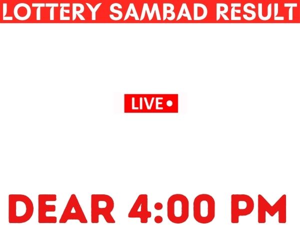 today lottery sambad 4pm