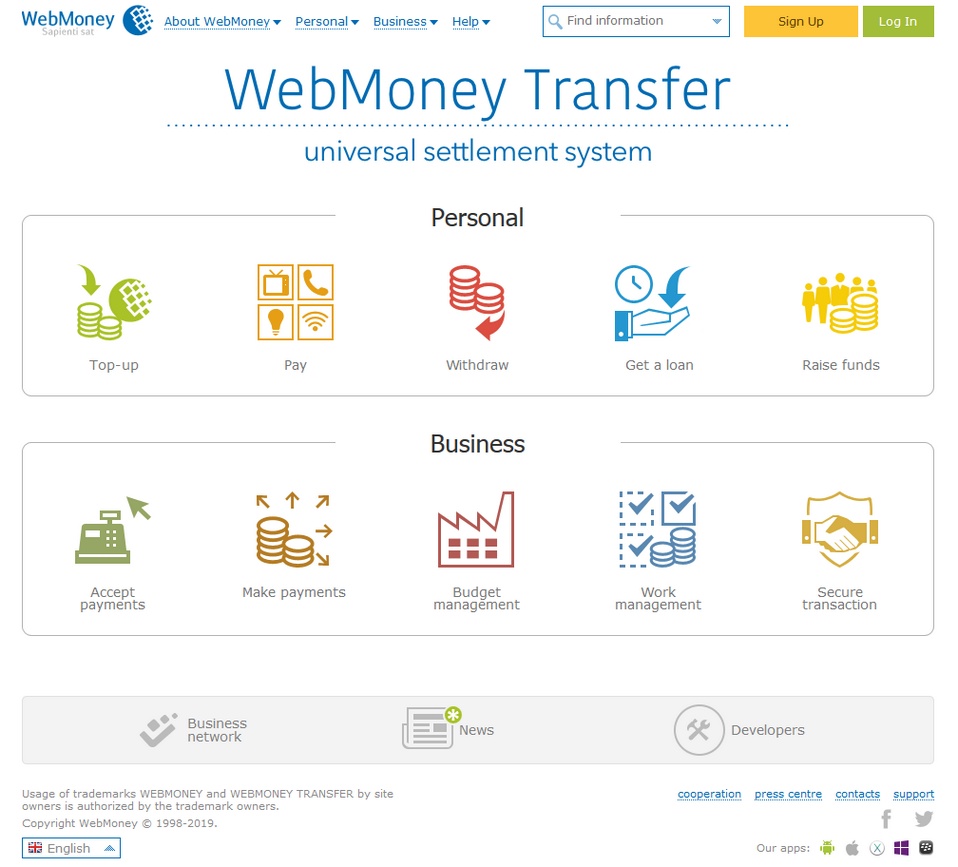 WebMoney Mobile Pay
