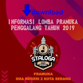 Download Juklak Juknis dan Form Pendaftaran STALOGA X 2019 - SMAN 2 Serang Banten