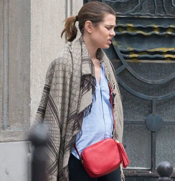 Charlotte Casiraghi is pregnant with her first child. Princess Caroline of Monaco
