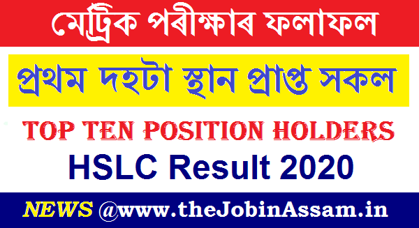 HSLC Result 2020