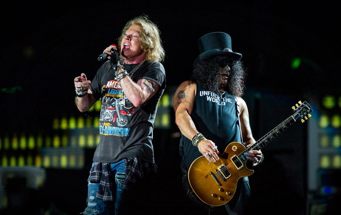 Guns N'Roses: atração do Rock in Rio pela quinta vez, banda tem
