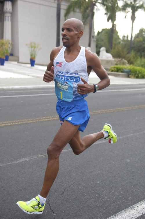 Silicon Fitness: Keflezighi and his Skechers GOrun (pictures from San Jose)