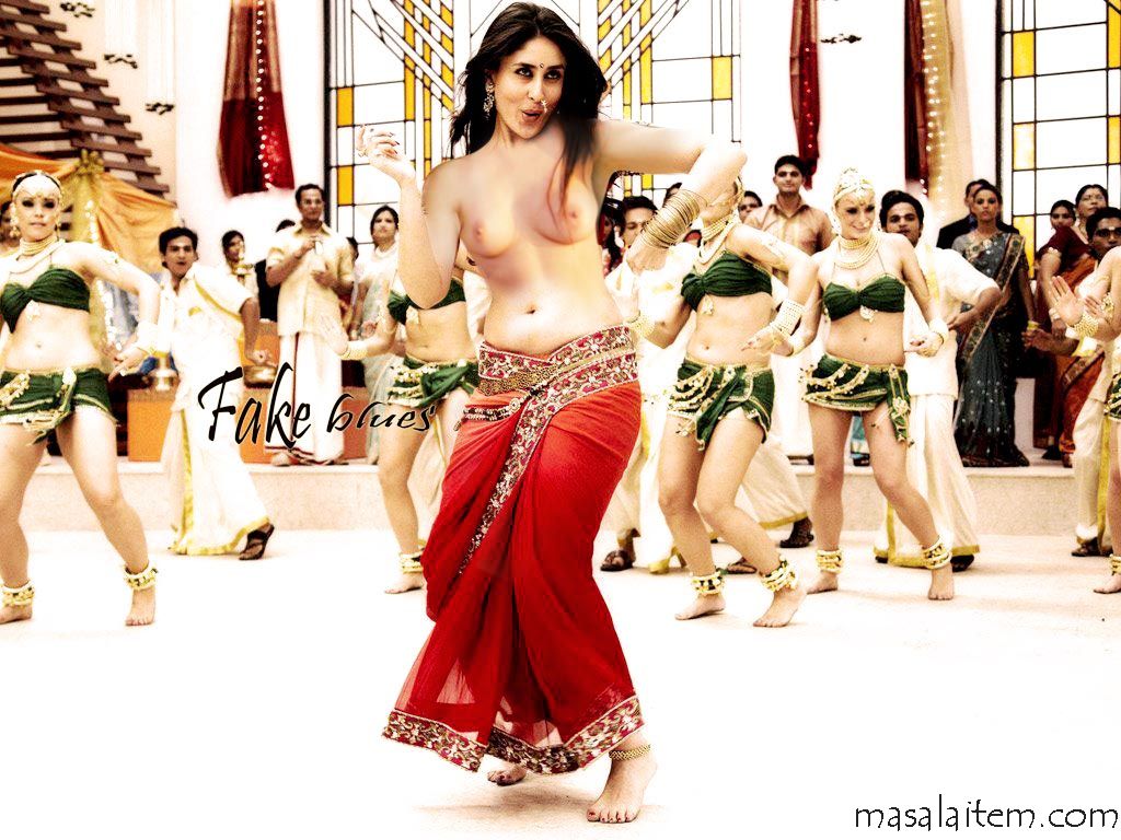 Kareena Kapoor's naked boobs, sexy breasts movie Ra One ~ Free ...