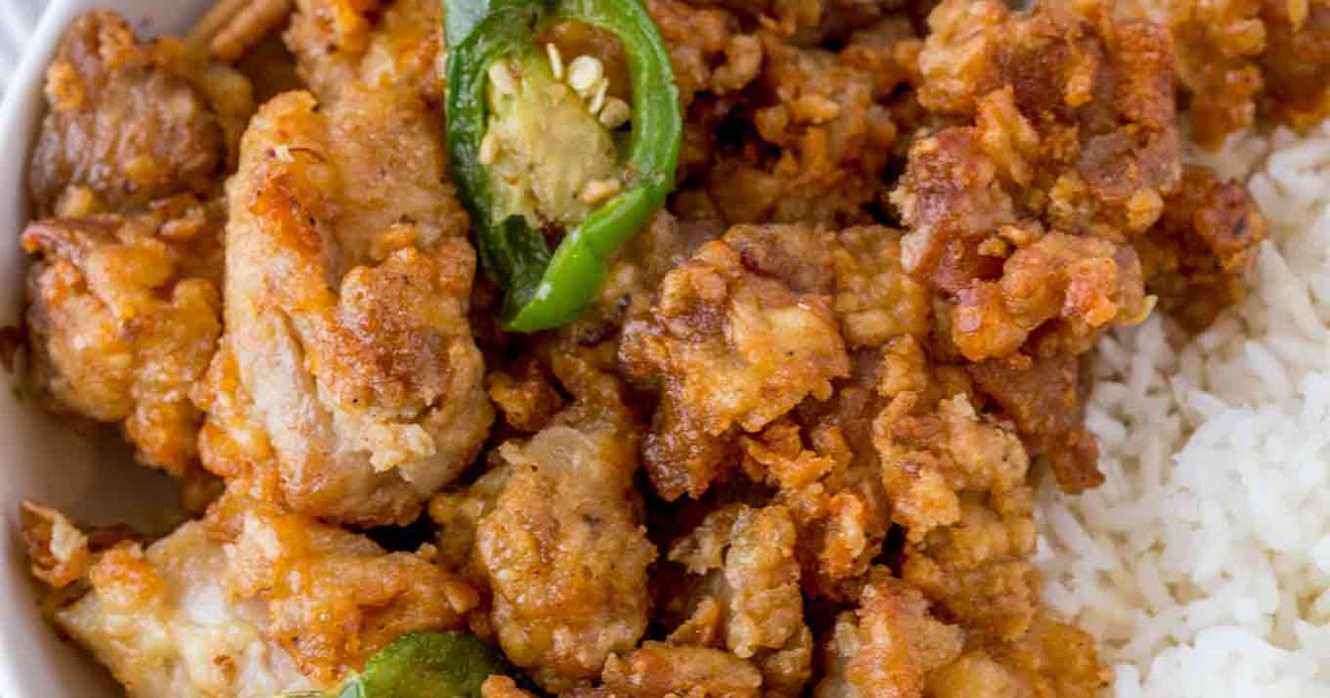 CRISPY HAWAIIAN GARLIC CHICKEN