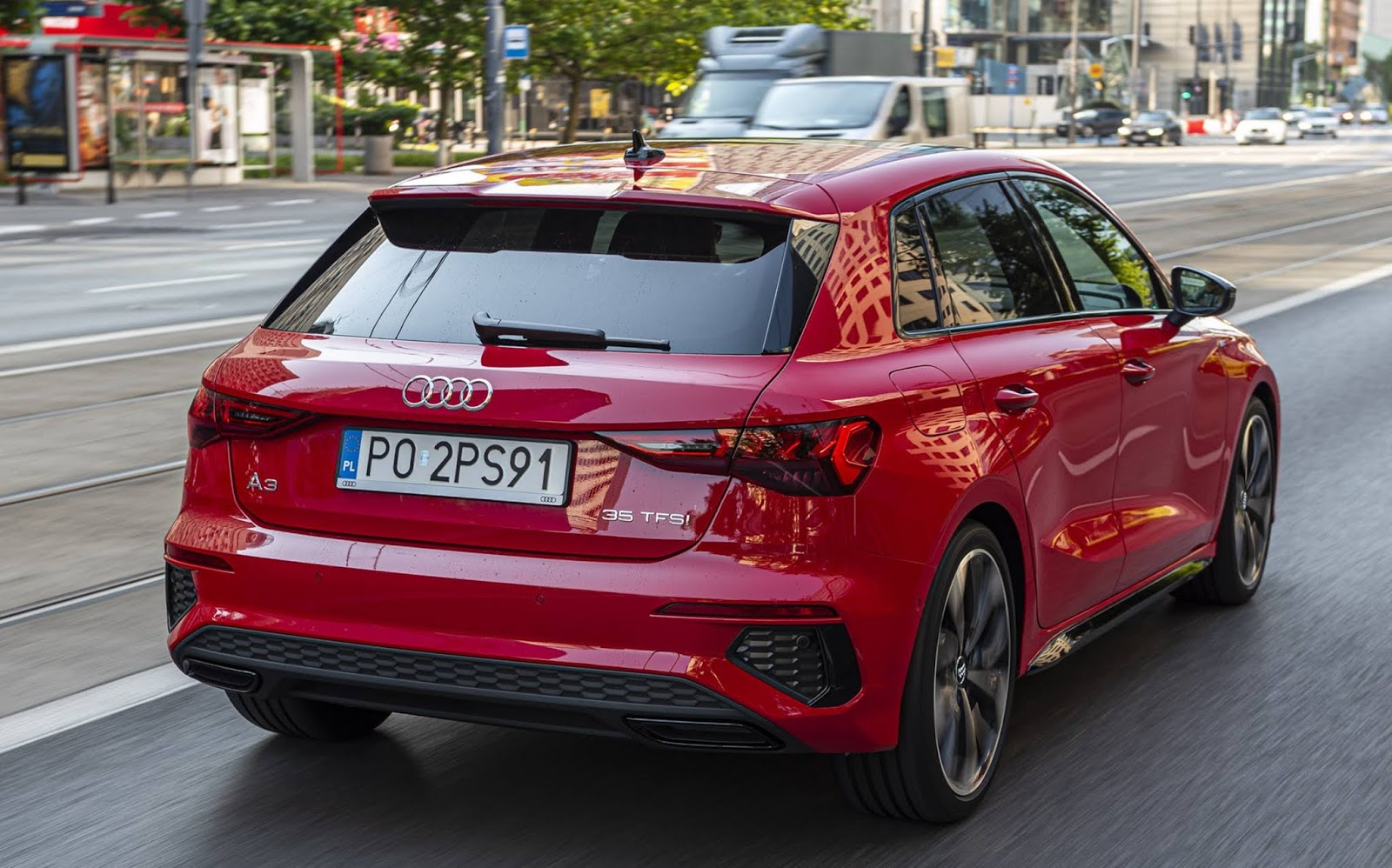 Audi A3 Sportback SLine 2021 fotos e especificações