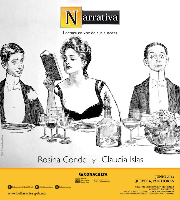 El ciclo "Narrativa, lectura en voz de sus autoras" presenta a Rosina Conde y Claudia Islas en el CCLXV