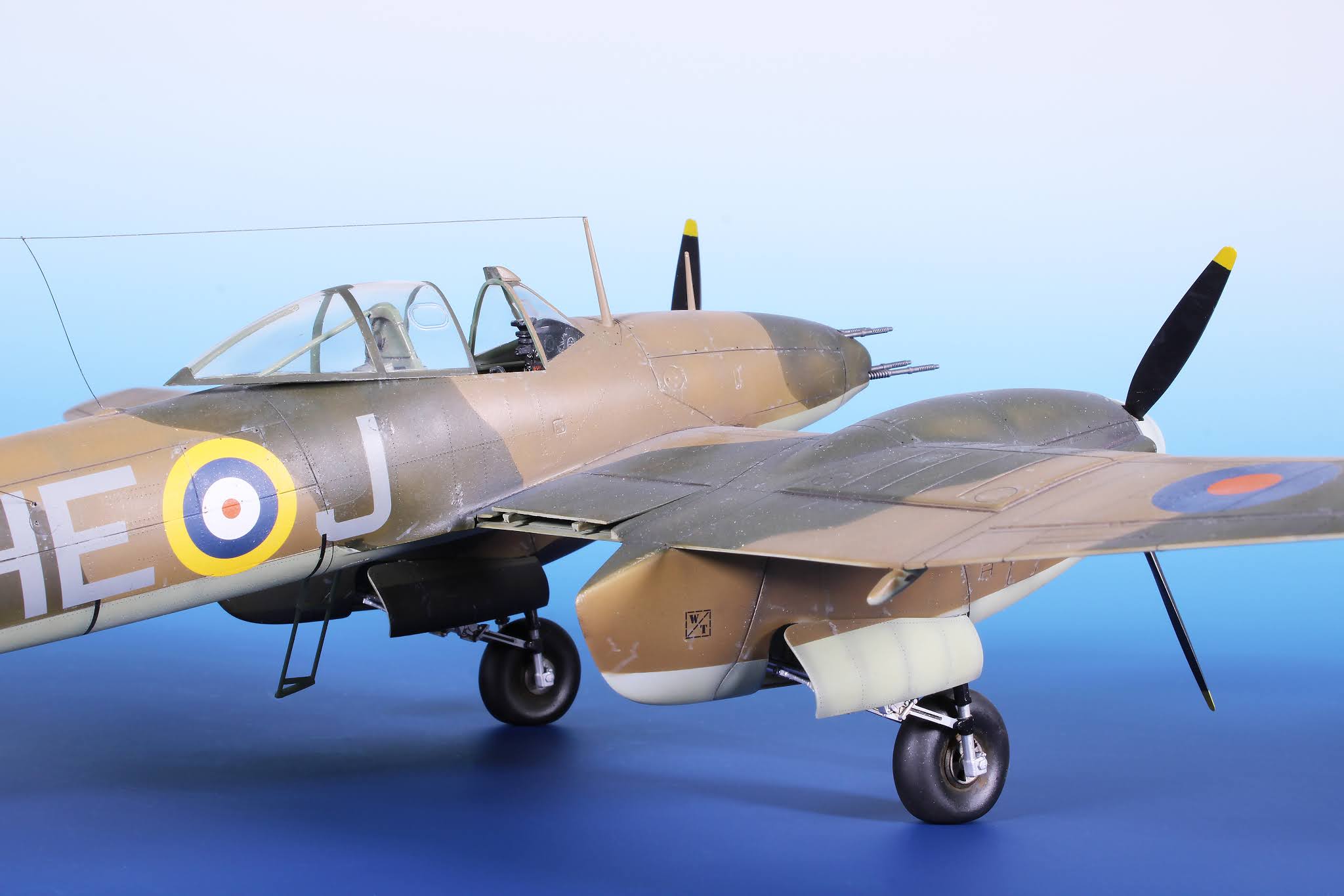 Westland Whirlwind Mk.I in 1/32 built by Martin Pfeifer, photos taken