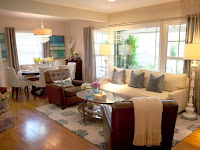 Combined Living Room And Dining Room Decorating Ideas