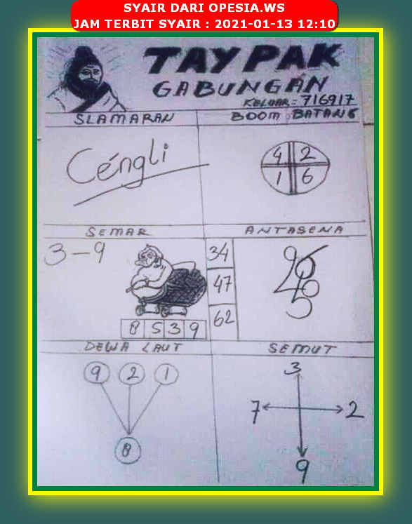 1 New Message Kode Syair Hongkong 13 Januari 2021 Forum Syair Togel Hongkong Singapura Sydney