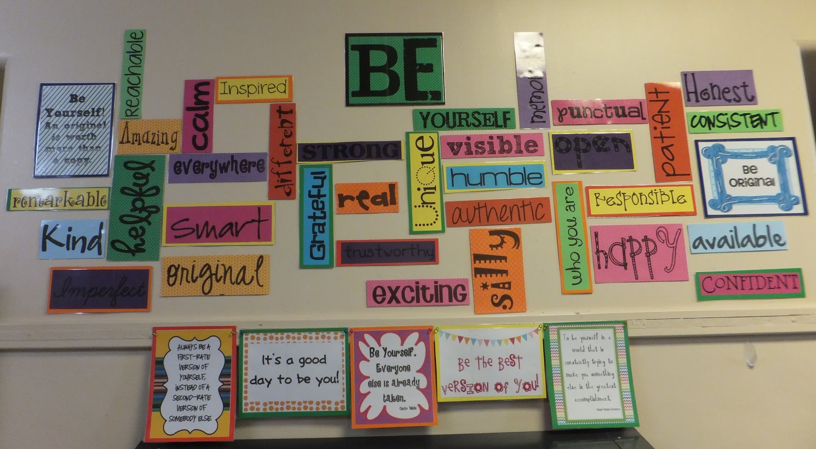 Entirely Elementary...School Counseling: Be Yourself Update!