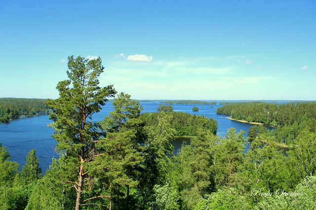 Hakamäen näkötornin maisemaa