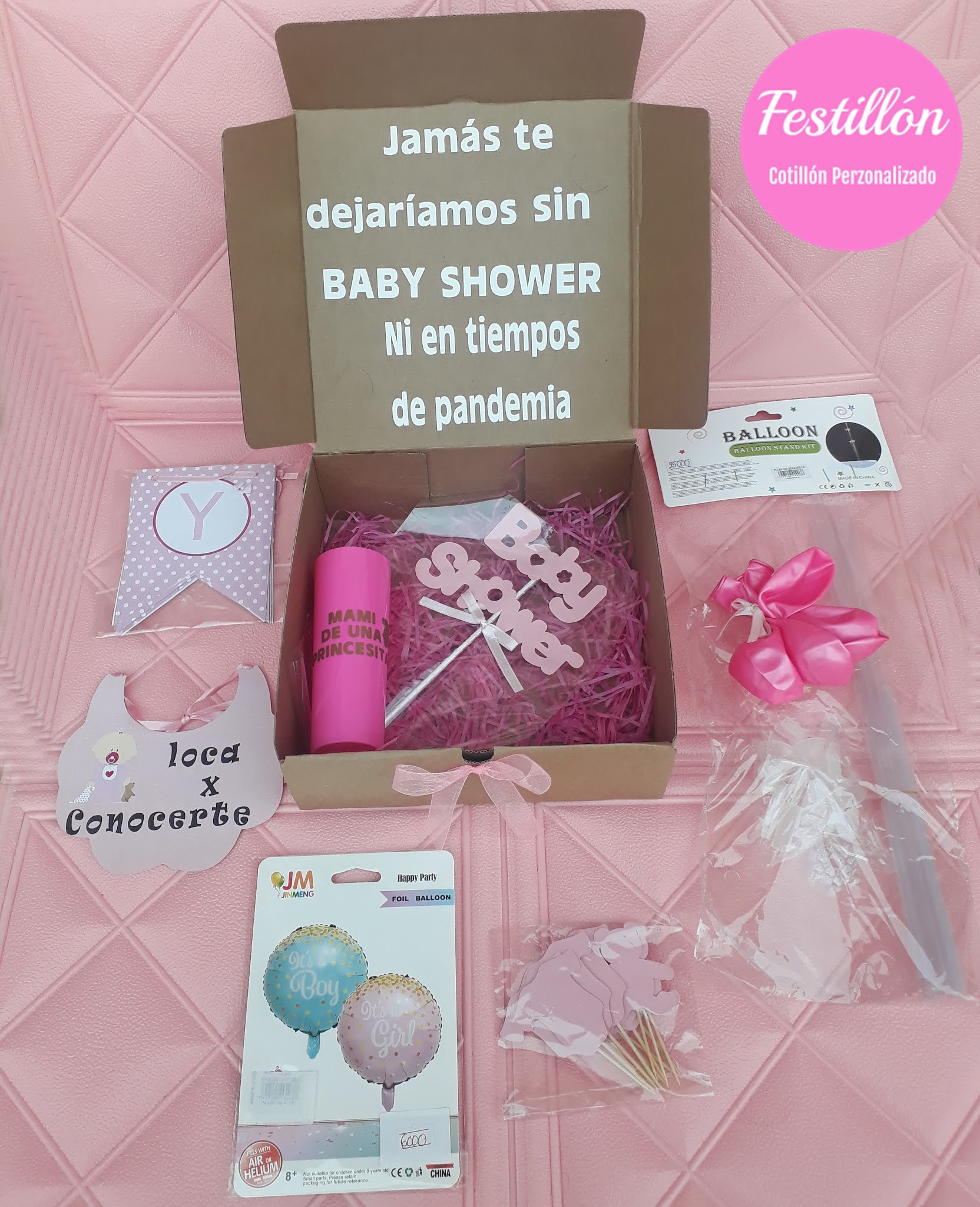 Decoración para Baby Shower Virtual, en tiempos de pandemia