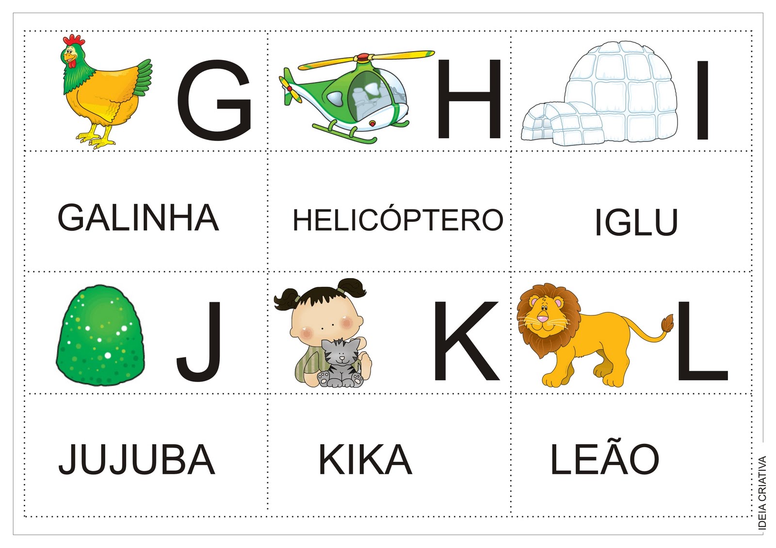 Jogo da Memória - Alfabeto - A Arte de Ensinar e Aprender