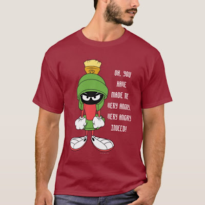 Marvin The Martian Upset - Funny T-Shirt