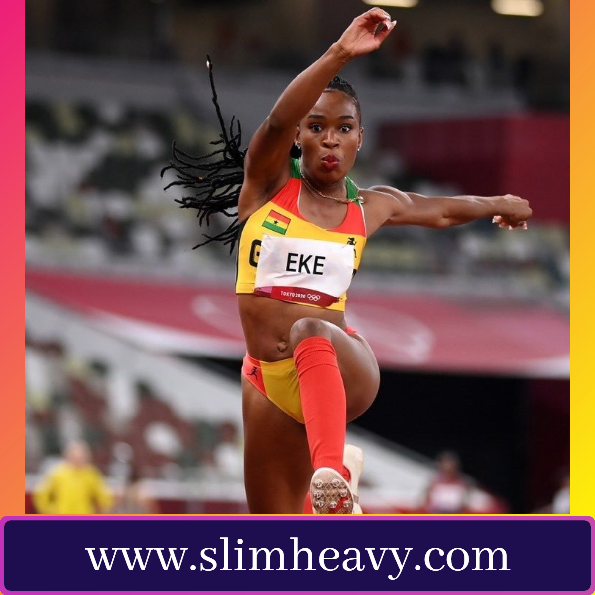 Nadia Eke First Female Triple Jumper To Qualify For Ghana/Africa In