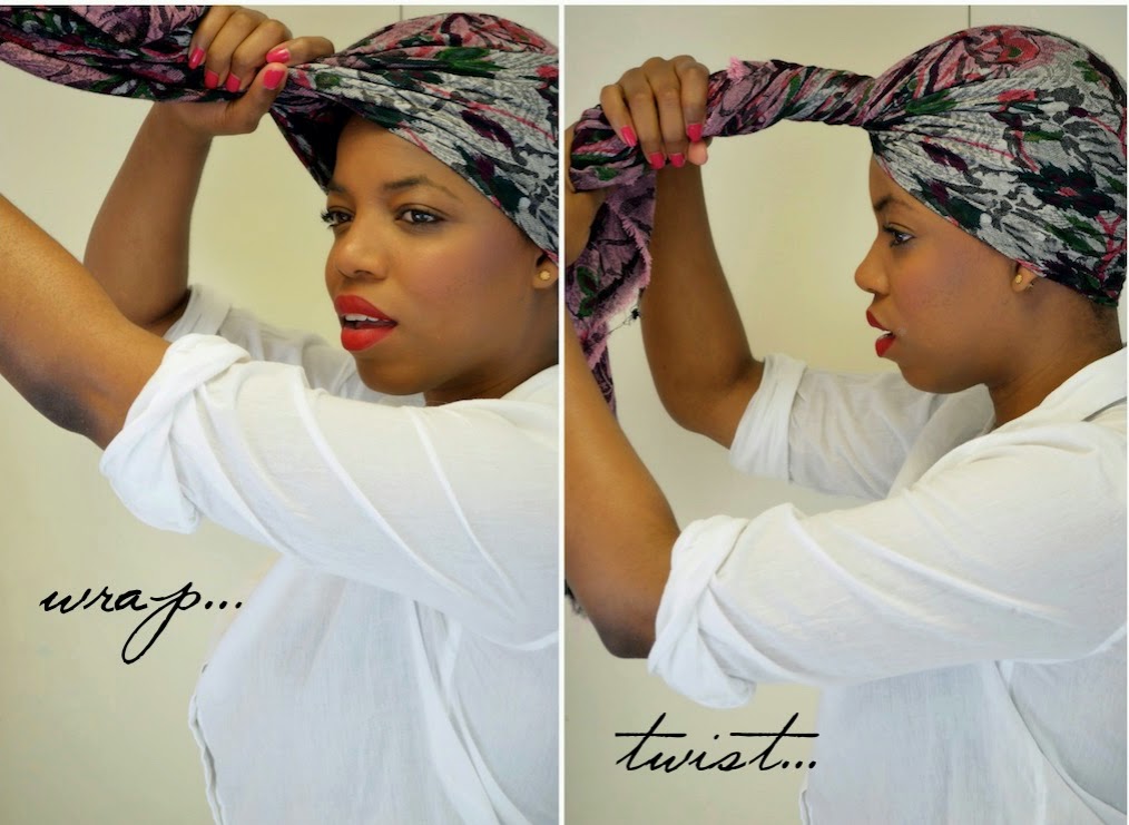 ways to tie head wrap