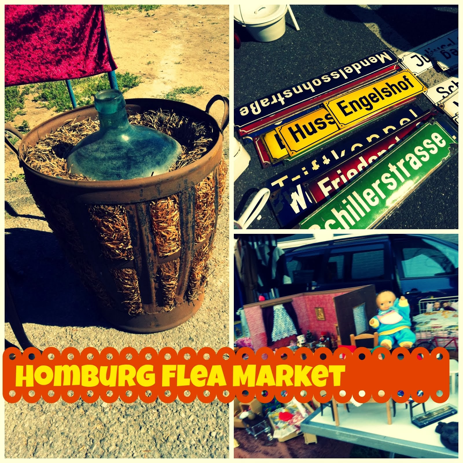 Homburg Flea Market 30 min drive
