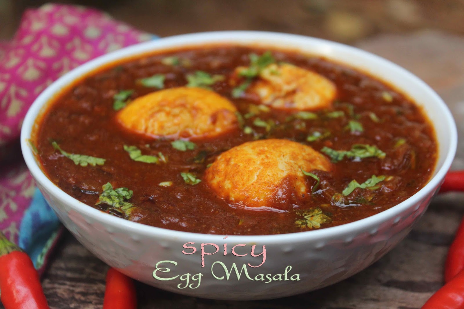 Spicy Egg Masala Recipe Book