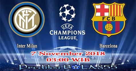 Prediksi Bola855 Inter Milan vs Barcelona 7 November 2018 Prediksi Bola855 Inter Milan vs Barcelona 7 November 2018