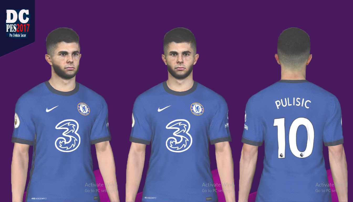 PES 2017 | Face new Christian Pulisic Season 20-2021