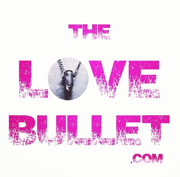 the LOVE bullet Necklace