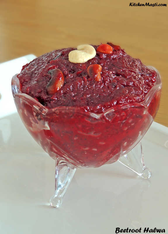 Beetroot Halwa Recipe. Vegetarian Recipes