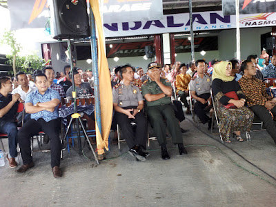 DANRAMIL HADIRI ACARA PERESMIAN SHOWROOM TEKIRO DI DUKUH BENTAK